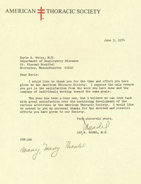 Letters of Commendation